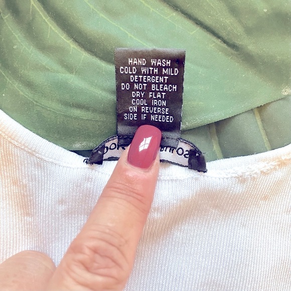 Dolce & Fabuloso White Embellished Scoop Neck Stretchy Tank Top S (Women’s) - Picture 4 of 7